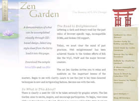 screenshot css zen garden