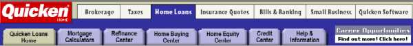 quicken.com loans section